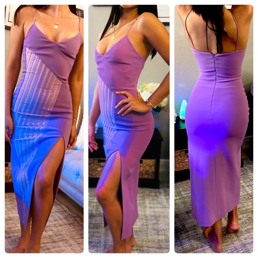 Lavender Cocktail Dress